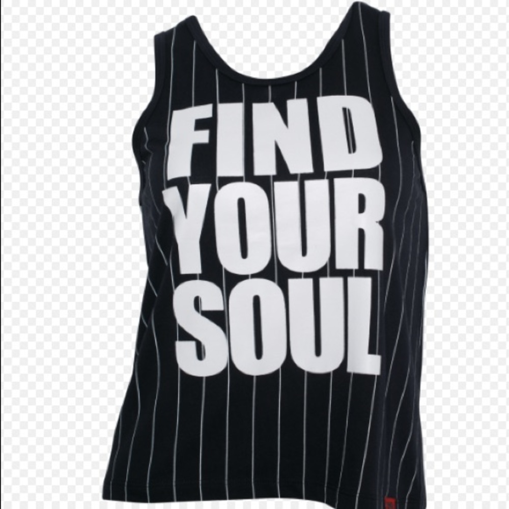 Sold ❌❌❌ Soulcycle Pinstripe Jersey Tank